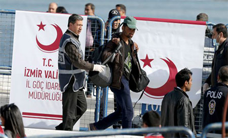 inmigrantes en Turquía Turquía detiene a más de 600 inmigrantes que intentaban cruzar hacia Grecia